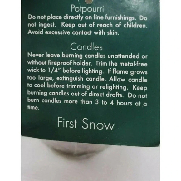 Fitz and Floyd For All Seasons snowman pillar Candle Christmas first snow - Picture 8 of 9